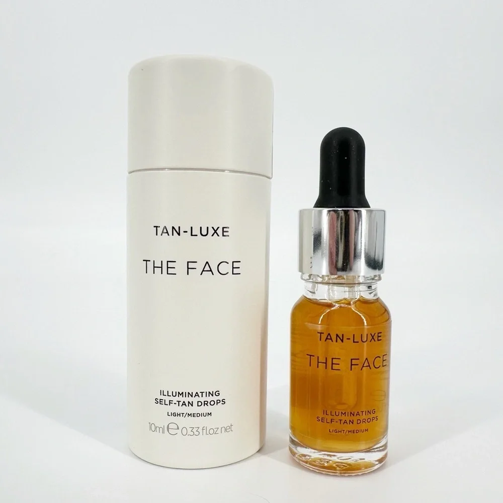 NEW Tan-Luxe The Face Illuminating Self-Tan Drops Light Medium